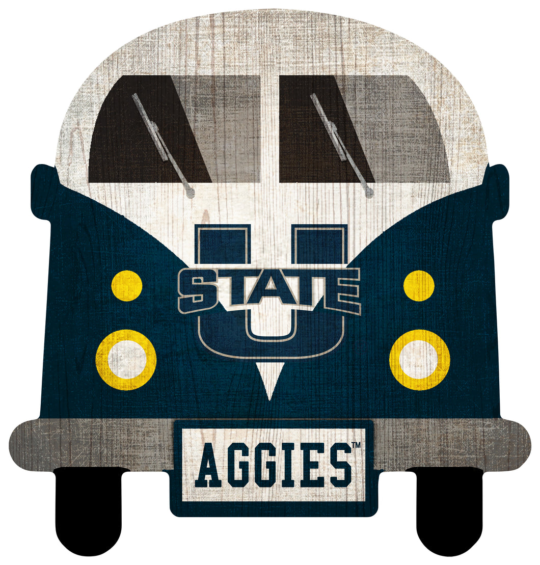 Utah State Aggies Team Bus Sign