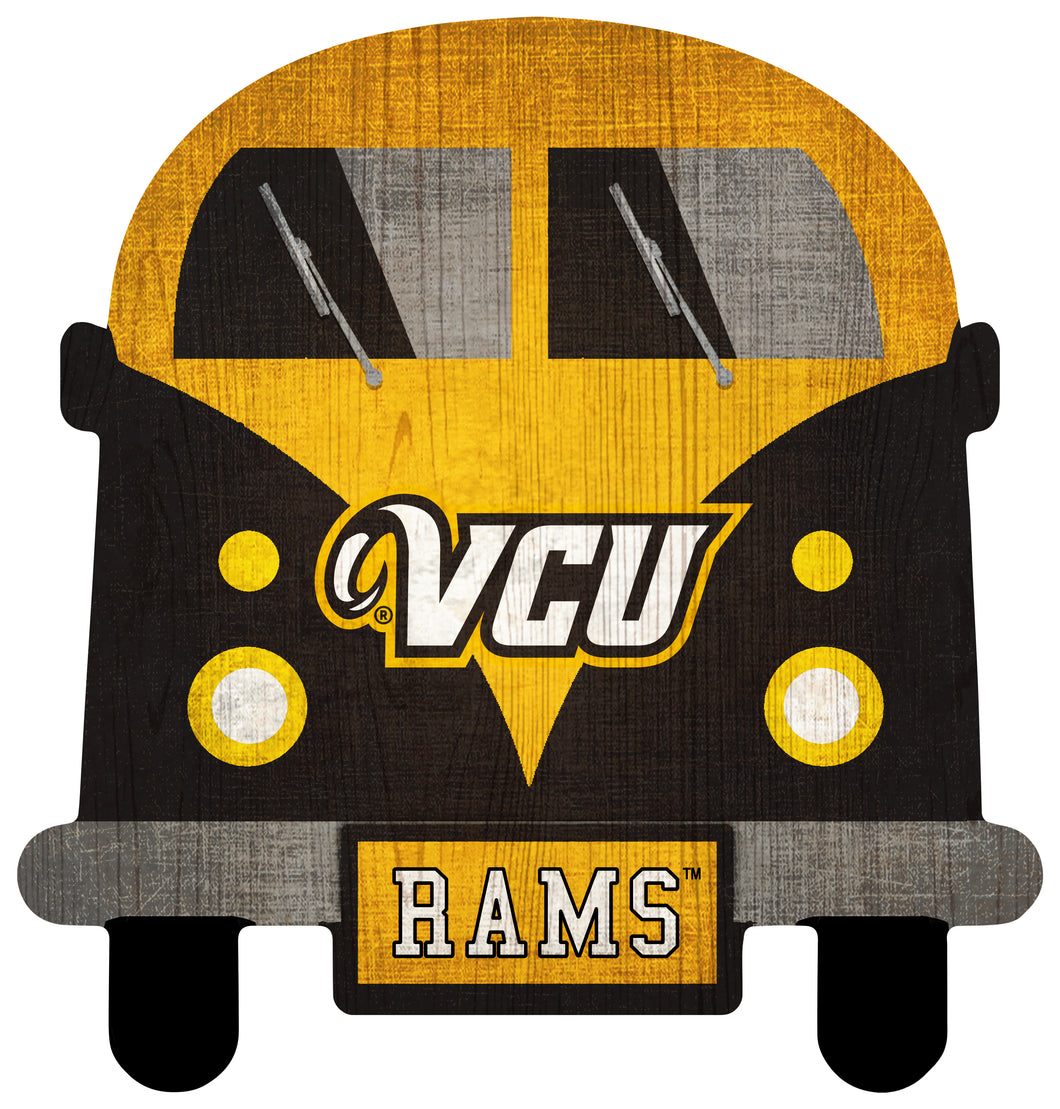 VCU  Rams Team Bus Sign
