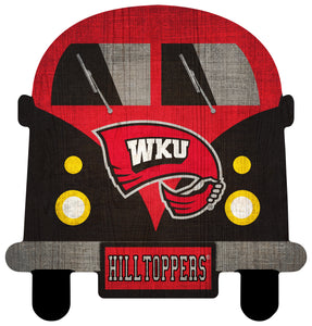Western Kentucky Hilltoppers Team Bus Sign