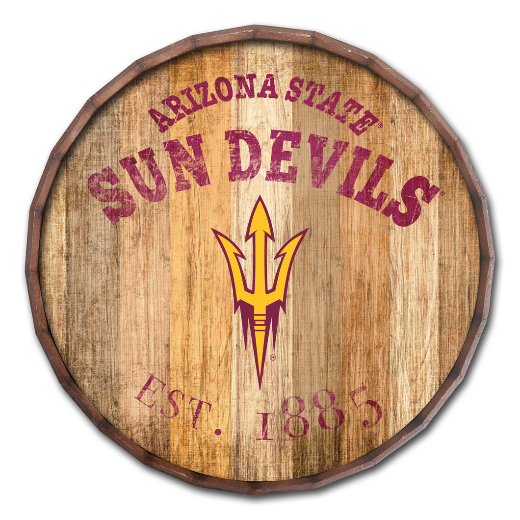 Arizona State Sun Devils Established Date Barrel Top -24