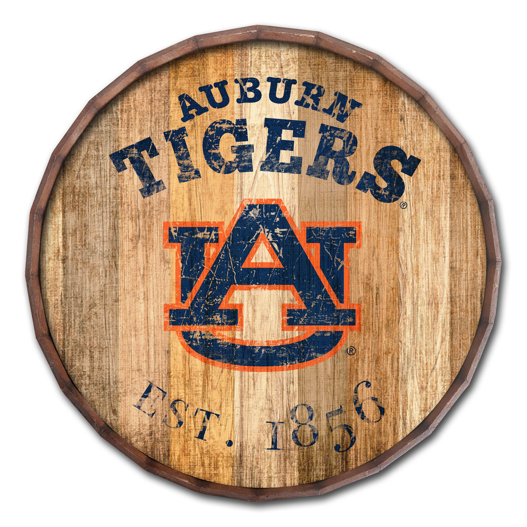 Auburn Tigers Established Date Barrel Top