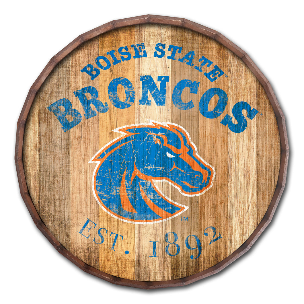 Boise State Broncos Established Date Barrel Top