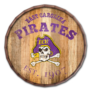 East Carolina Pirates Established Date Barrel Top