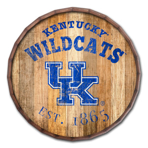 Kentucky Wildcats Established Date Barrel Top -24"