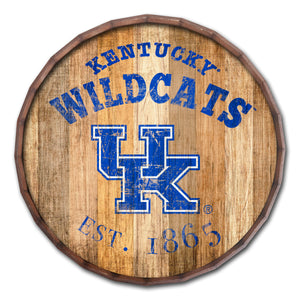 Kentucky Wildcats Established Date Barrel Top -16"