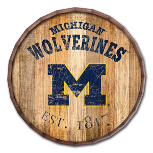 Michigan Wolverines Established Date Barrel Top