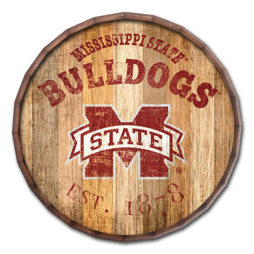 Mississippi State Bulldogs Established Date Barrel Top - 16