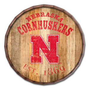 Nebraska Cornhuskers Established Date Barrel Top