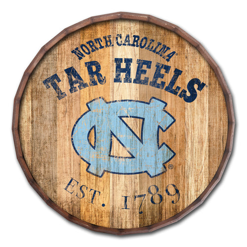 North Carolina Tar Heels Established Date Barrel Top -16