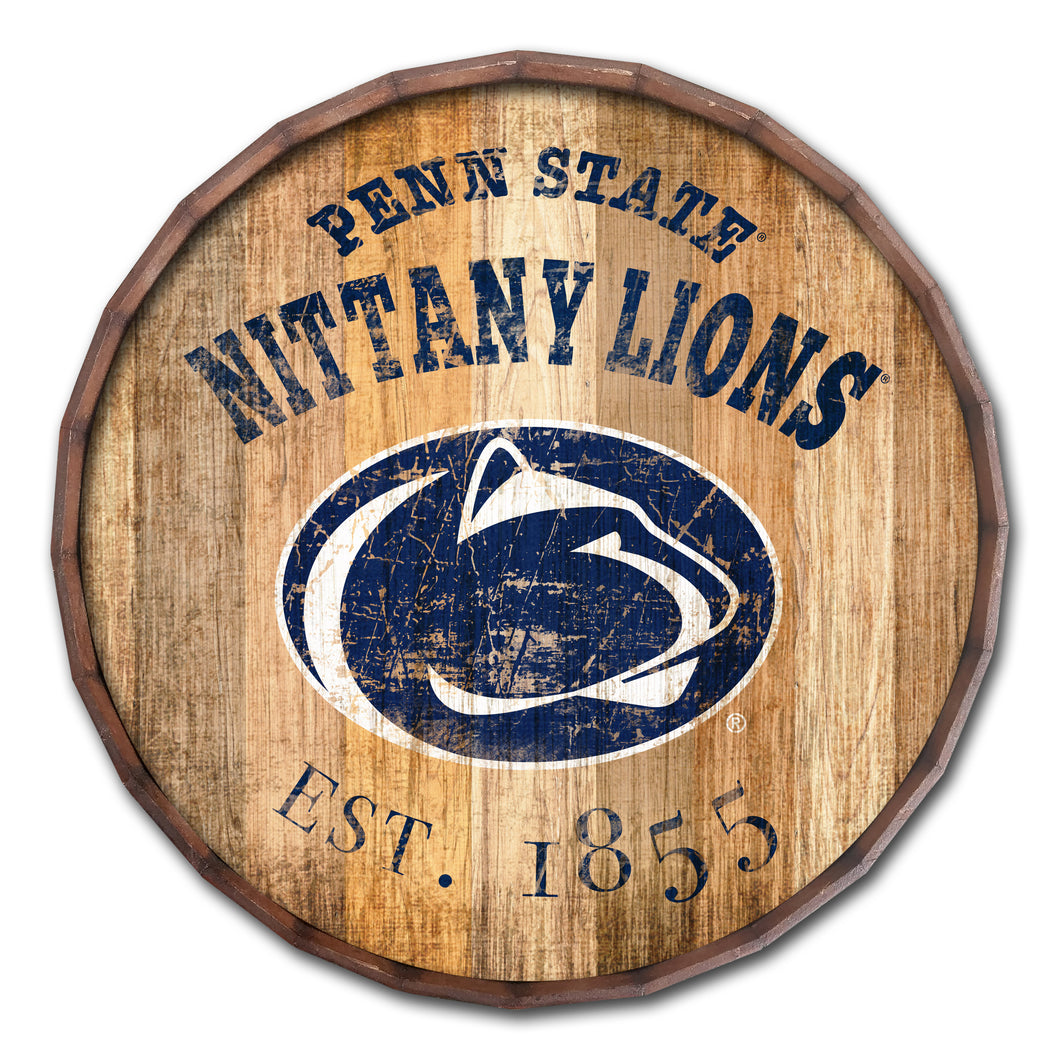 Penn State Nittany Lions Established Date Barrel Top