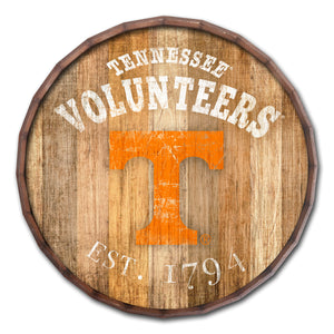 Tennessee Volunteers Established Date Barrel Top