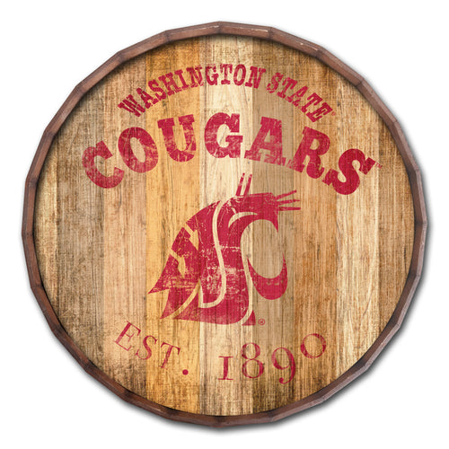 Washington State Cougars Established Date Barrel Top -16
