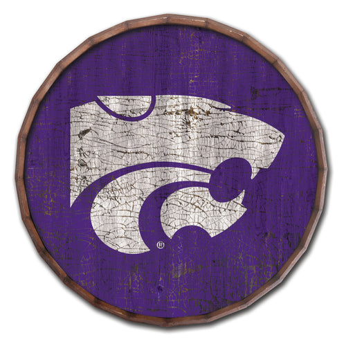 Kansas State Wildcats Cracked Color Barrel Top -16