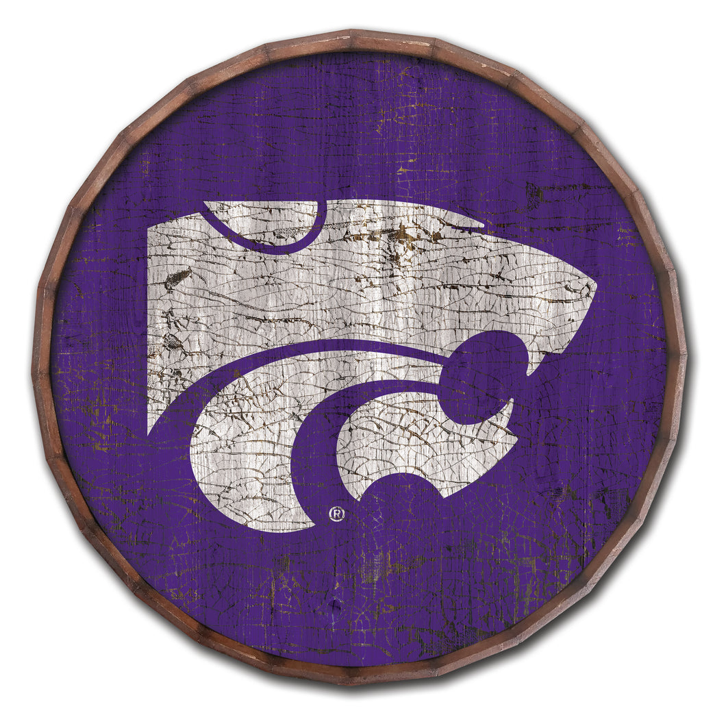 Kansas State Wildcats Cracked Color Barrel Top -16