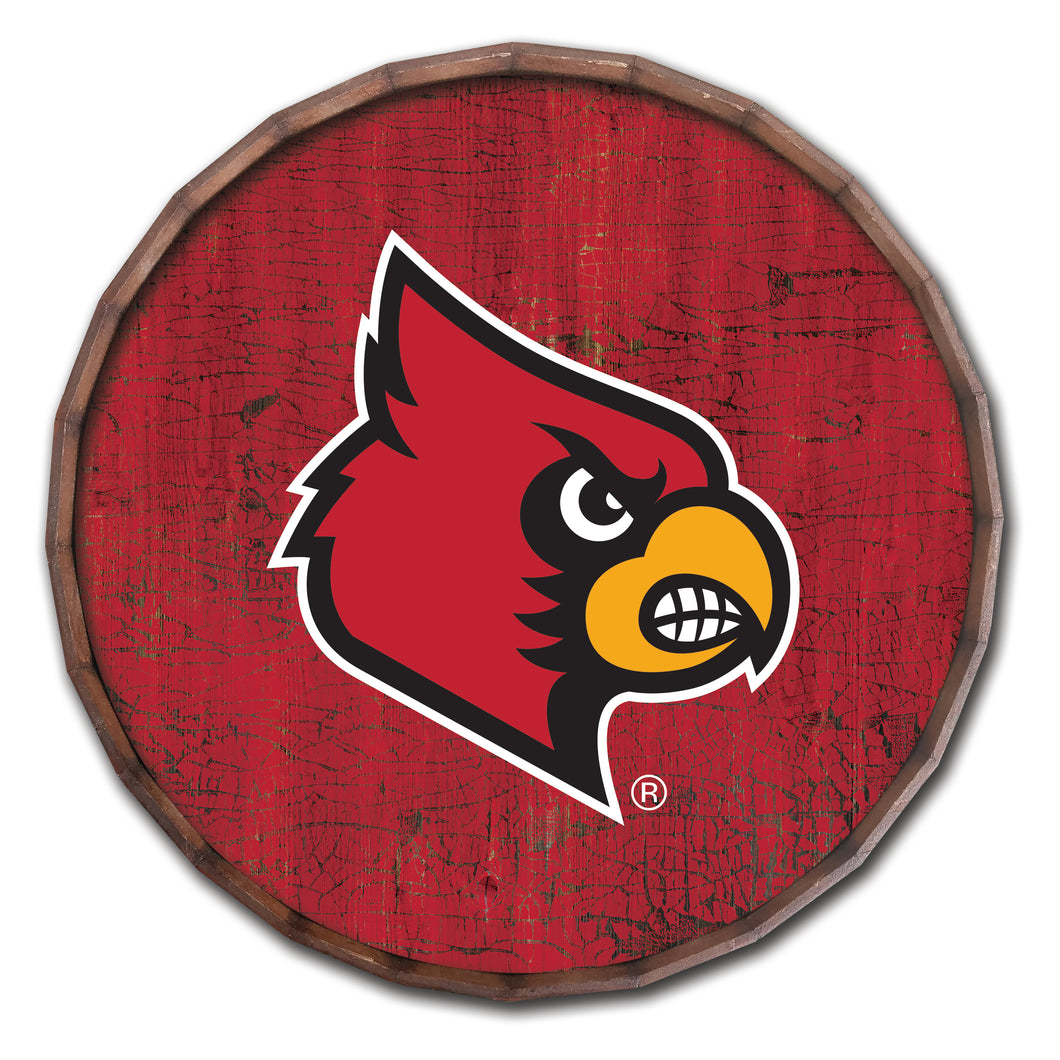 Louisville Cardinals Cracked Color Barrel Top -16