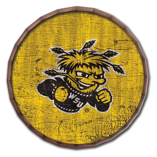 Wichita State Shockers Cracked Color Barrel Top -16