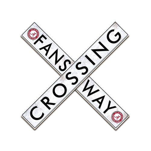 Alabama Crimson Tide Fans Way Crossing Wall Art