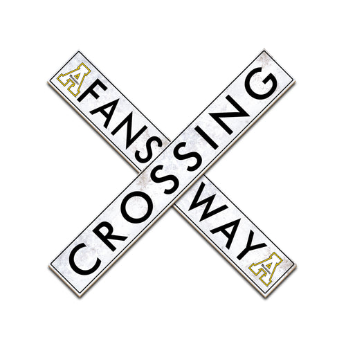 Appalachian State Mountaineers Fans Way Crossing Wall Art - 24