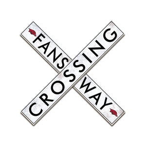 Arkansas Razorbacks Fans Way Crossing Wall Art 