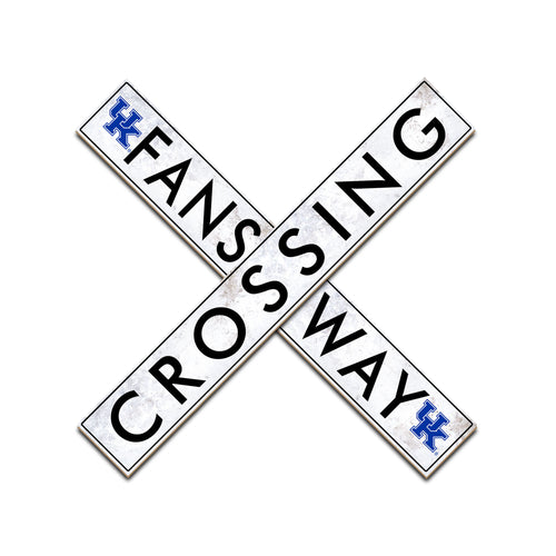 Kentucky Wildcats Fans Way Crossing Wall Art 