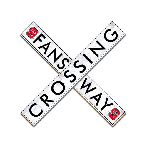 NC State Wolfpack Fans Way Crossing Wall Art