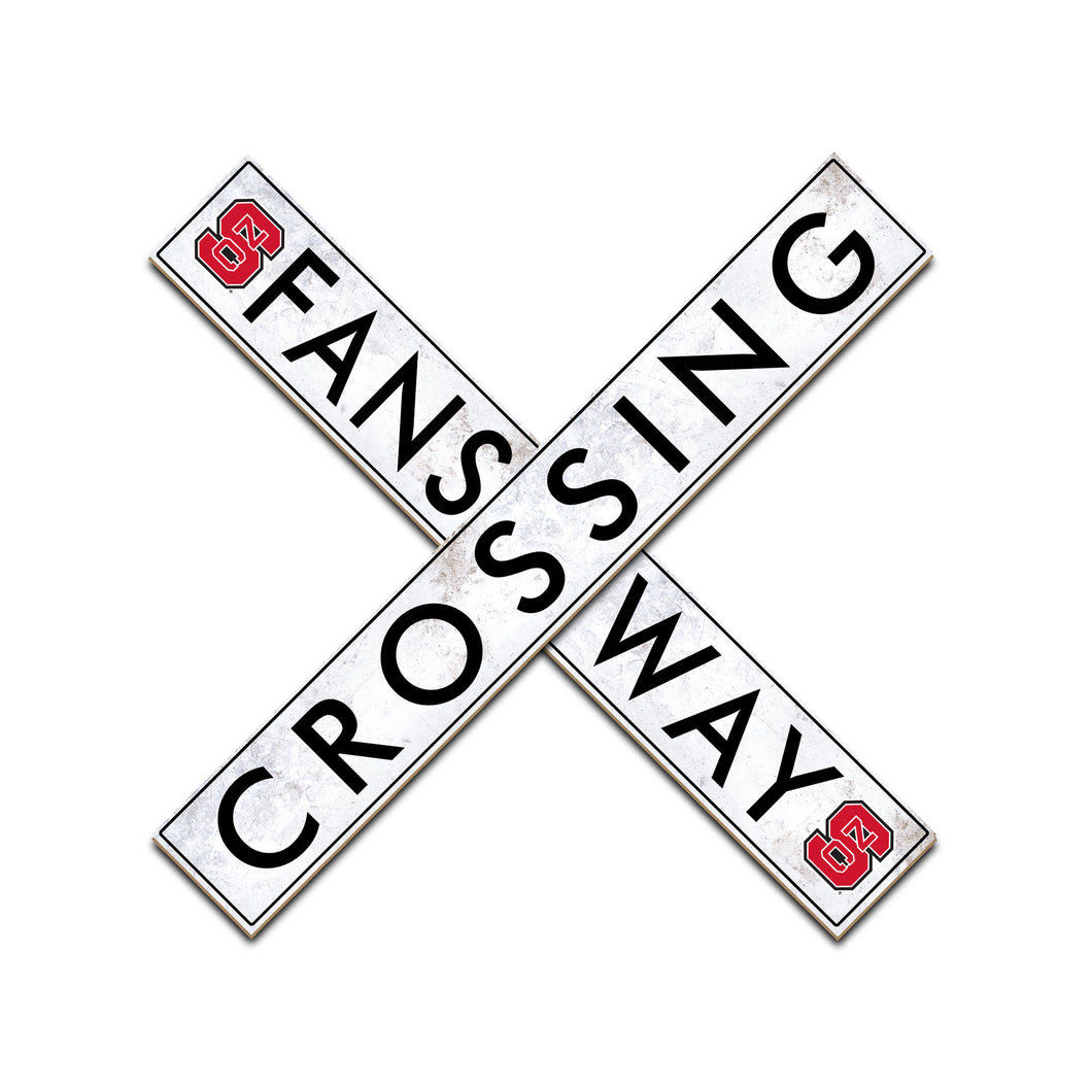 NC State Wolfpack Fans Way Crossing Wall Art