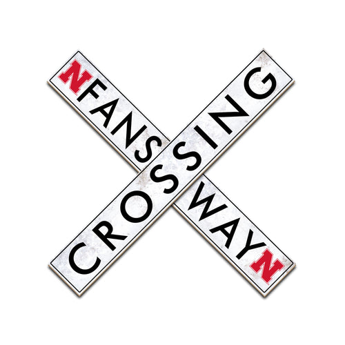 Nebraska Cornhuskers Fans Way Crossing Wall Art
