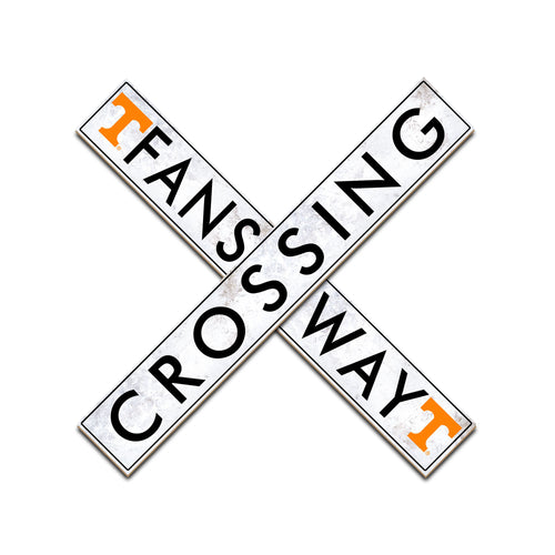 Tennessee Volunteers Fans Way Crossing Wall Art
