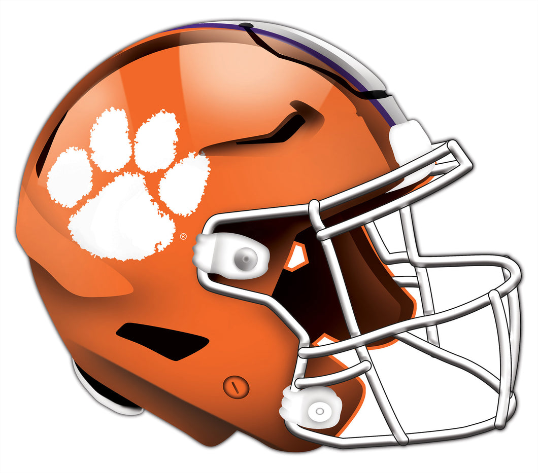 Clemson Tigers Authentic Helmet Cutout