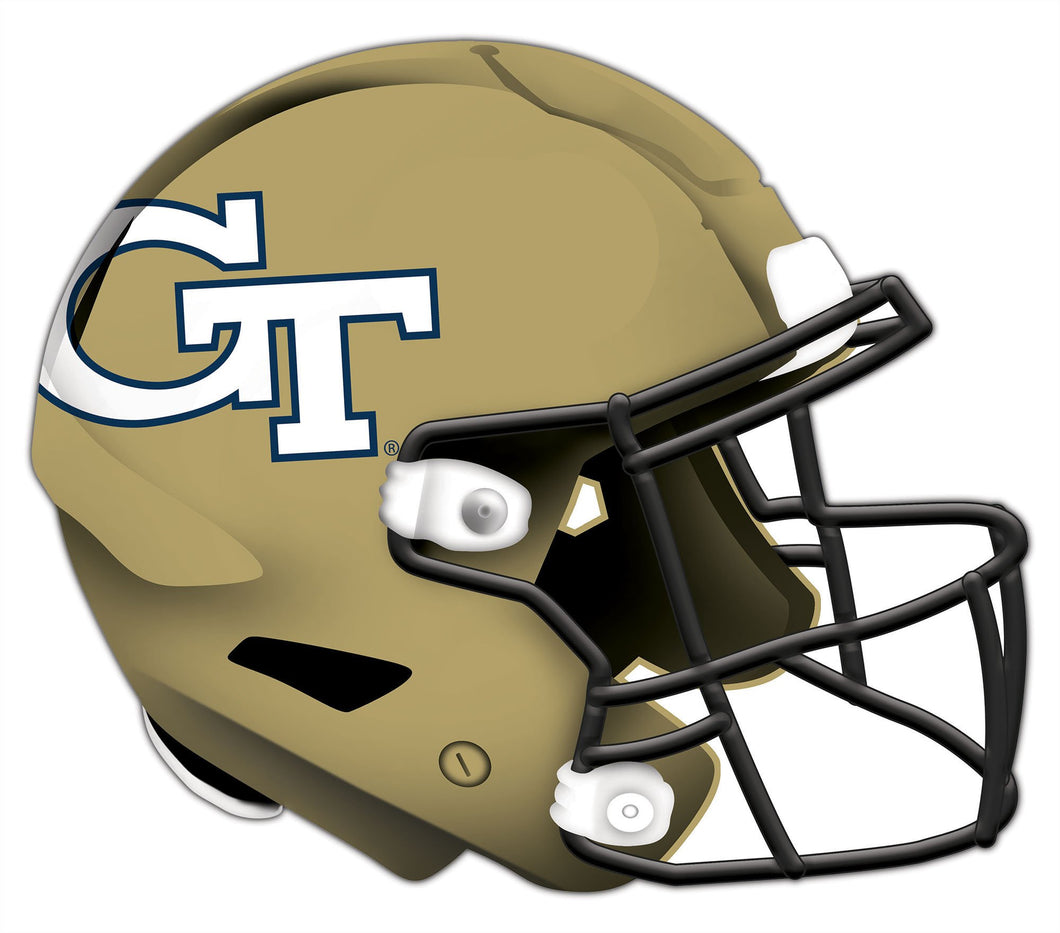 Georgia Tech Yellow Jackets Authentic Helmet Cutout - 12
