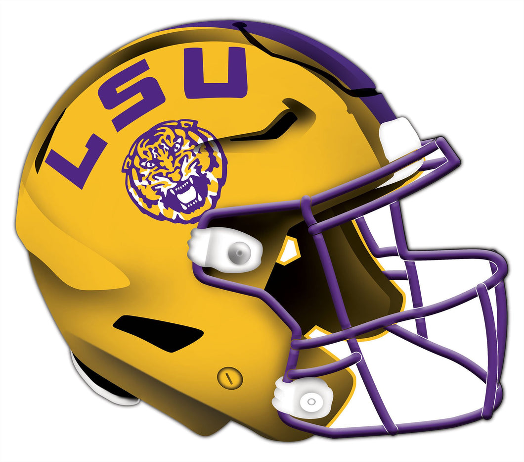 LSU Tigers Authentic Helmet Cutout - 12