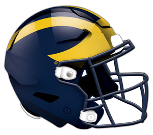 Michigan Wolverines Authentic Helmet Cutout 