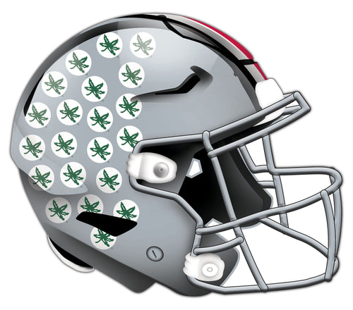 Ohio State Buckeyes Authentic Helmet Cutout - 12