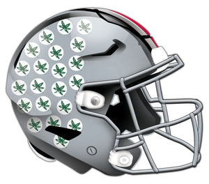 Ohio State Buckeyes Authentic Helmet Cutout - 12"