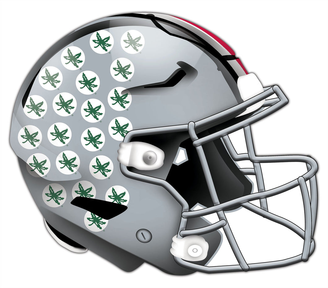 Ohio State Buckeyes Authentic Helmet Cutout - 12