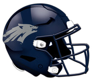 Nevada Wolfpack Authentic Helmet Cutout - 12"