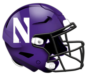 Northwestern Wildcats Authentic Helmet Cutout