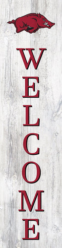 Arkansas Razorbacks Door Leaner Welcome Sign - 6
