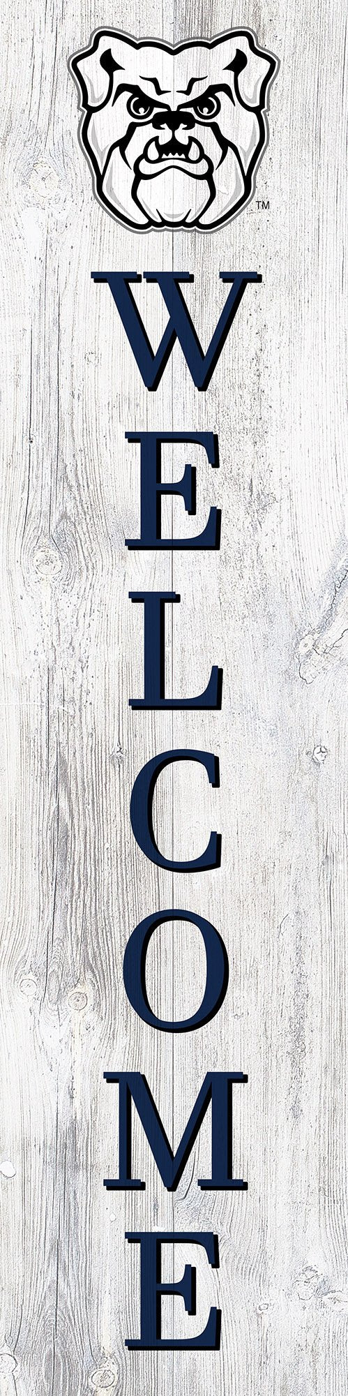 Butler Bulldogs Door Leaner Welcome Sign - 6