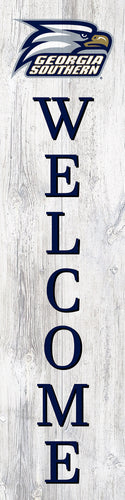 Georgia Southern Eagles Door Leaner Welcome Sign - 12