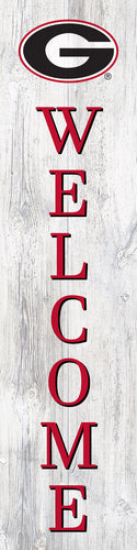Georgia Bulldogs Door Leaner Welcome Sign - 12