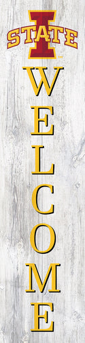 Iowa State Cyclones Door Leaner Welcome Sign - 12
