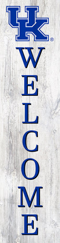 Kentucky Wildcats Door Leaner Welcome Sign - 12