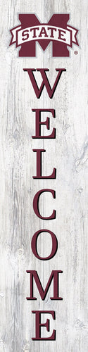 Mississippi State Bulldogs Door Leaner Welcome Sign - 6