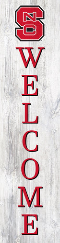 NC State Wolfpack Door Leaner Welcome Sign - 12