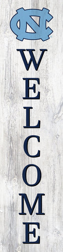 North Carolina Tar Heels Door Leaner Welcome Sign - 6