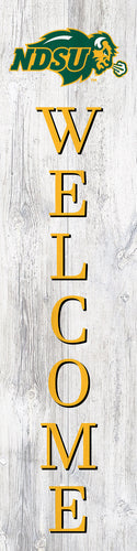 NDSU Bison Door Leaner Welcome Sign - 12