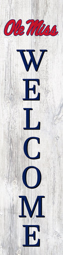 Ole Miss Rebels Door Leaner Welcome Sign - 12