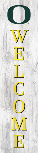 Oregon Ducks Door Leaner Welcome Sign - 6