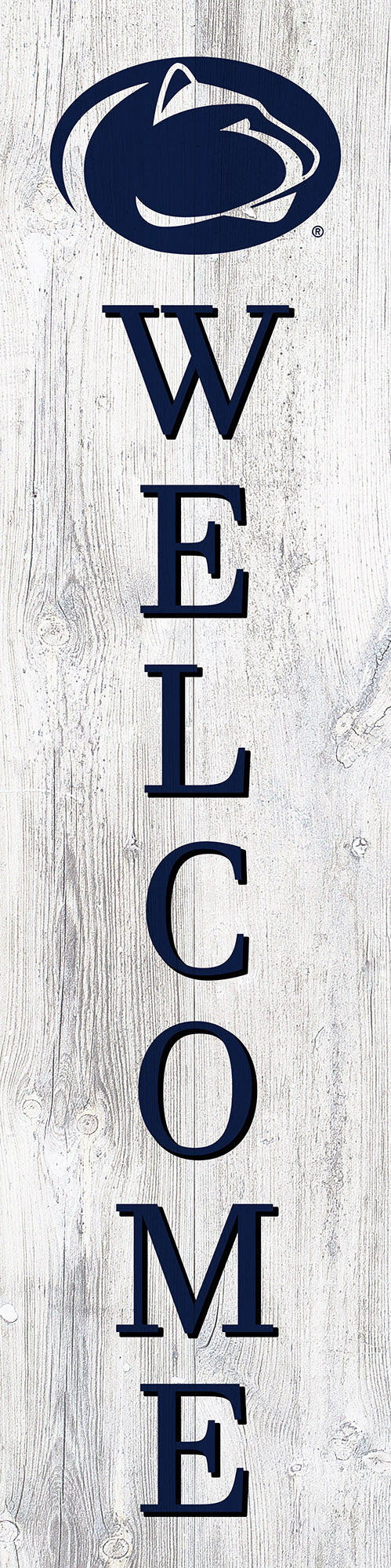 Penn State Nittany Lions Door Leaner Welcome Sign - 12